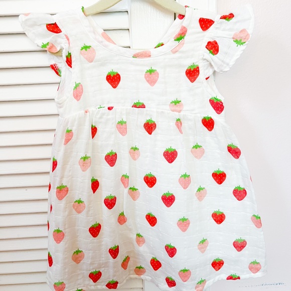 Nola Tawk Strawberry Dress - 3T - Picture 1 of 2